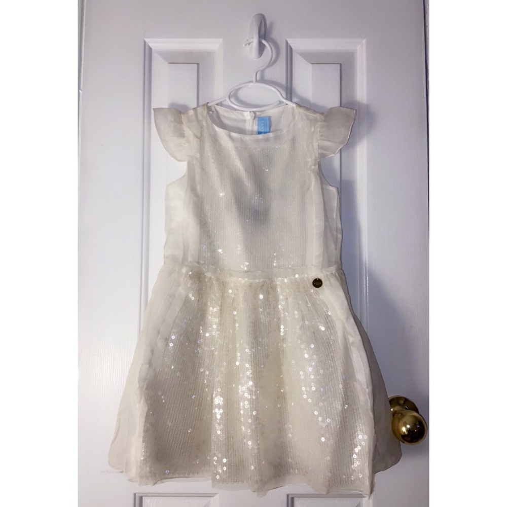 NWT Lanvin Girls Sequin Dress